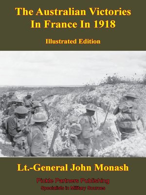 cover image of The Australian Victories in France in 1918
